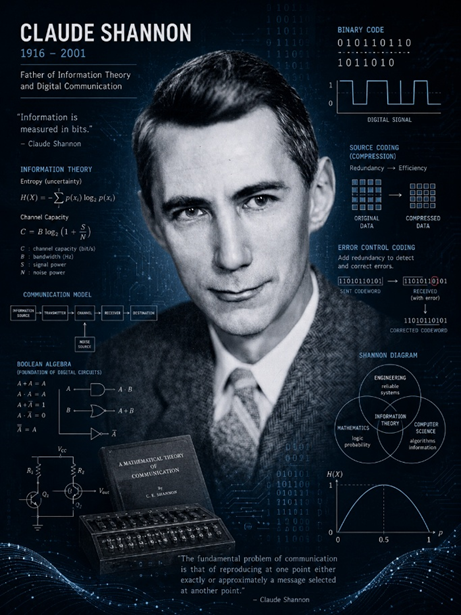 کلود شانون (Claude Shannon)