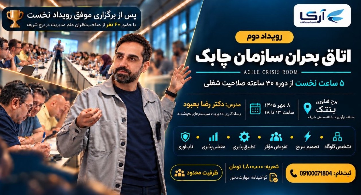 «اتاق بحران در سازمان چابک»