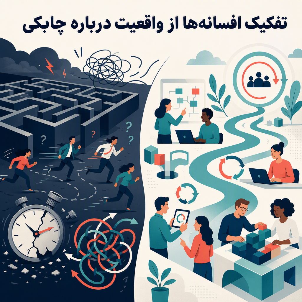 تفکیک افسانه‌ها از واقعیت درباه چابکی (Myths vs. Facts)